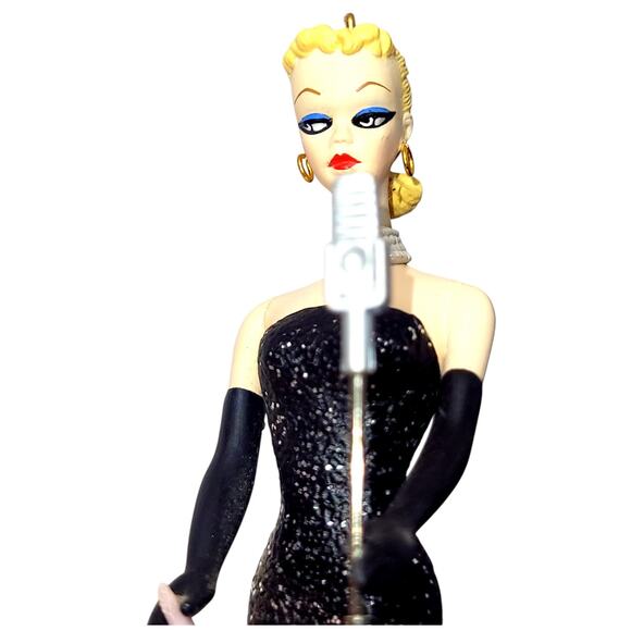 Vintage 1995 Barbie #2 Glam "Solo in the Spotlight" Ornament - Picture 3 of 7